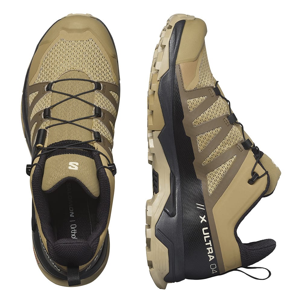 Turistická obuv SALOMON X Ultra 4 Kelp/Dark Earth - Turistická obuv - 4