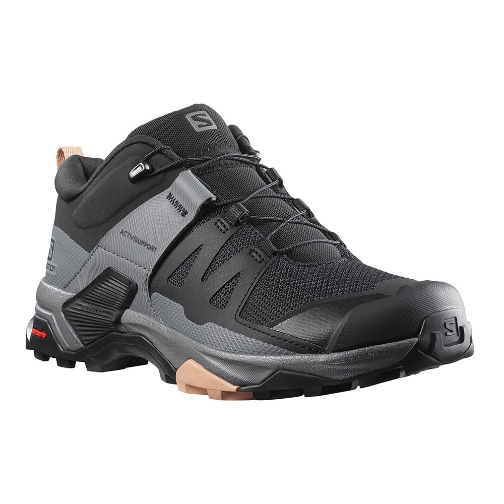 Turistická obuv SALOMON X Ultra 4 W Black/Sirocco - Turistická obuv - 3