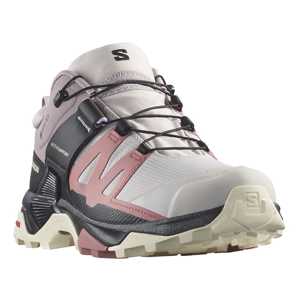 Turistická obuv SALOMON X Ultra 4 GTX W Asrose/Mahogany - Turistická obuv - 3