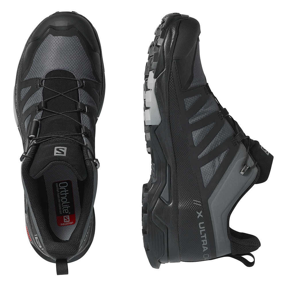 Turistická obuv SALOMON X Ultra 4 Wide GTX Magnet/Black - Turistická obuv - 4