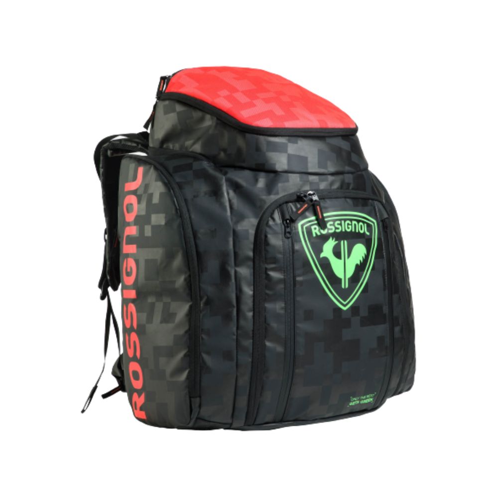 Vyhrievaný vak na lyžiarky Rossignol Hero Heating Athletes Bag green light 230V Back - Vaky na lyžiarky - 1