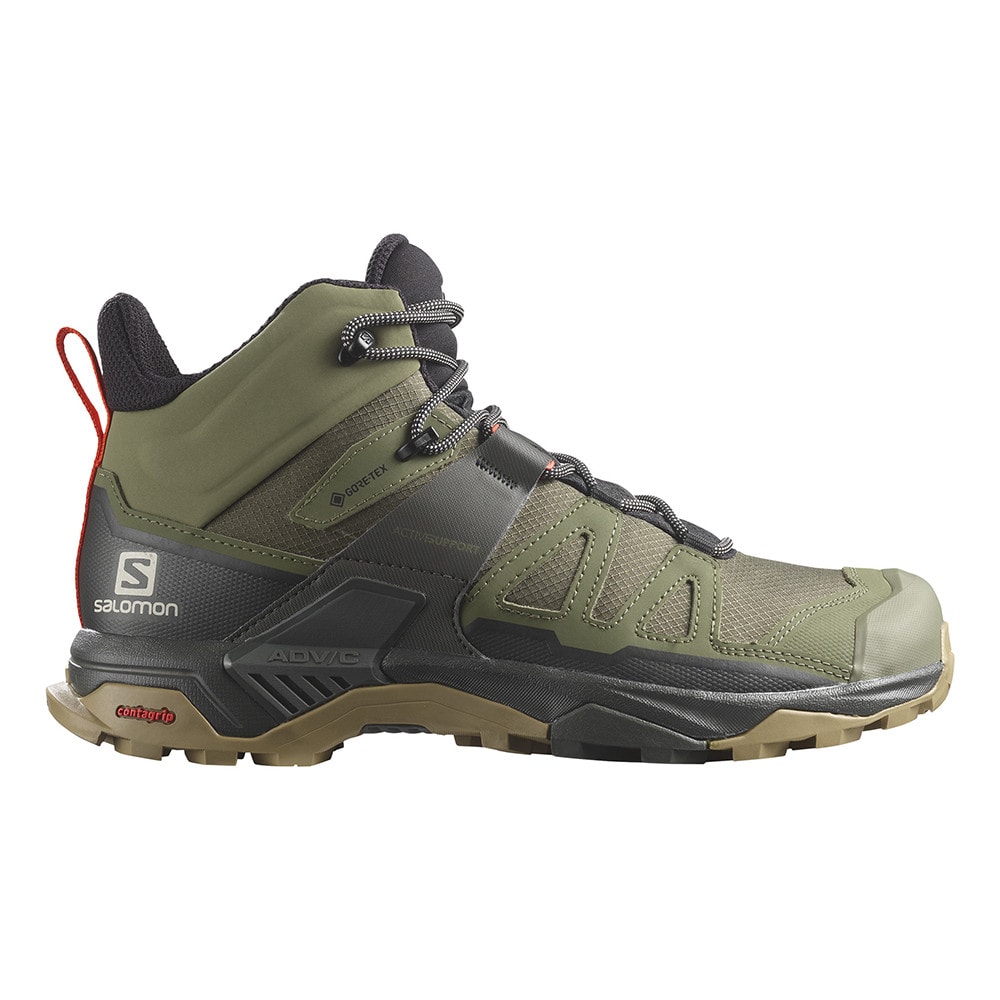 Turistické topánky SALOMON X Ultra 4 MID GTX Deep Lichen Green - Turistická obuv - 1