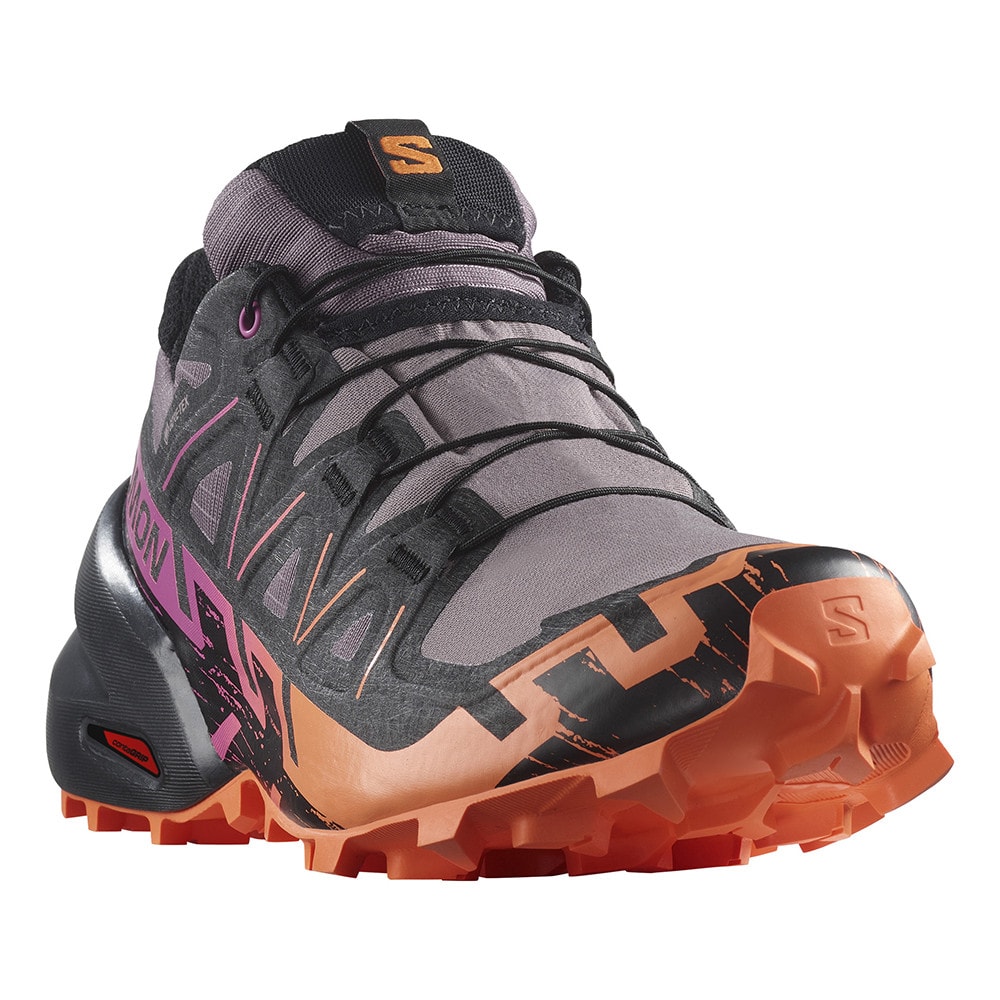 Obuv SALOMON Speedcross 6 GTX W Moonscape/Bird Of Paradise - Športová obuv - 3