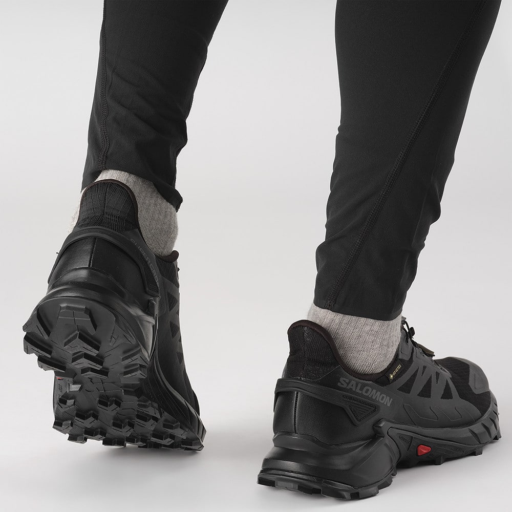 Topánky SALOMON Supercross 4 GTX Black - Športová obuv - 8