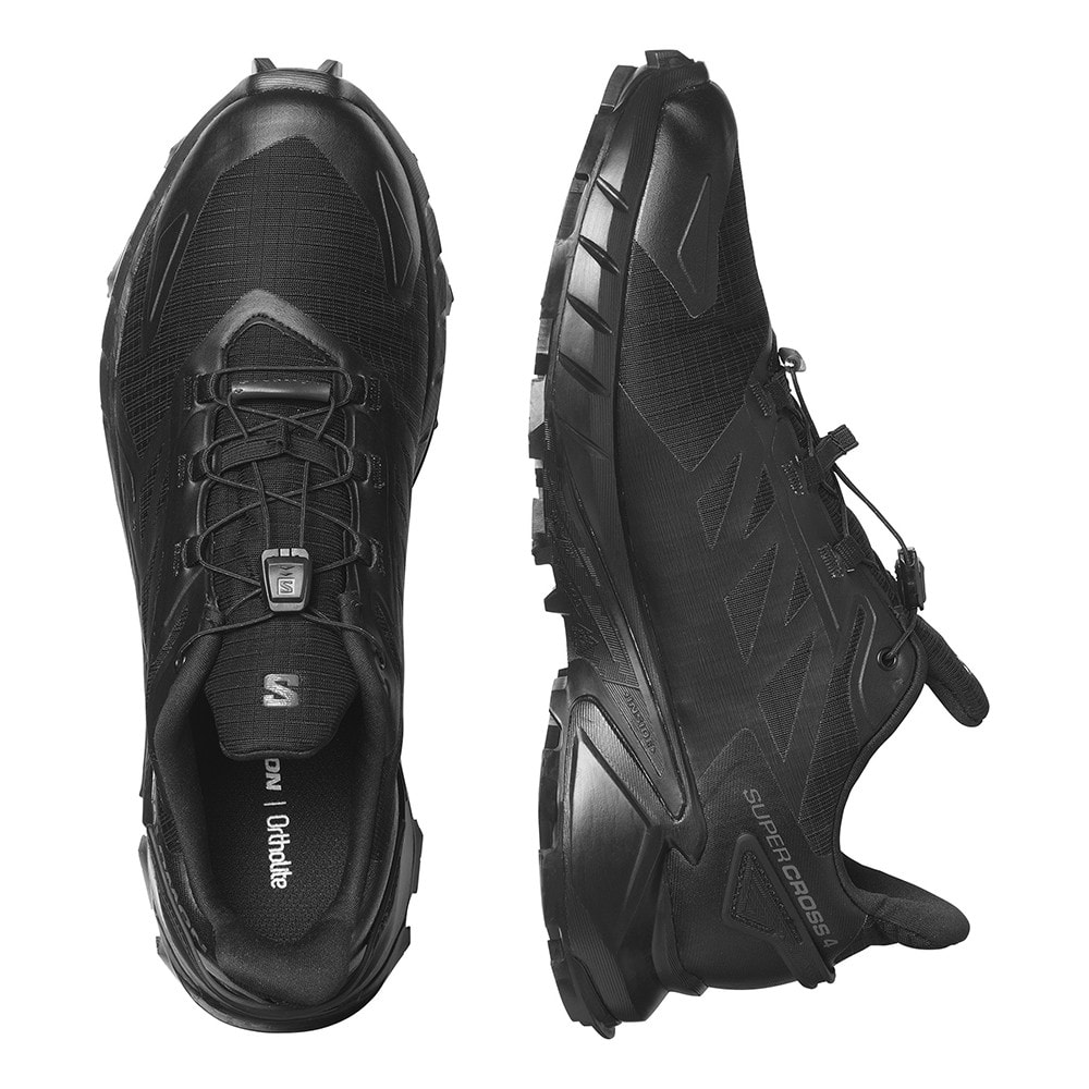 Topánky SALOMON Supercross 4 GTX Black - Športová obuv - 4