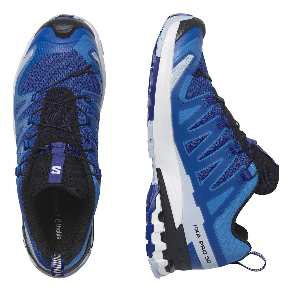 Topánky SALOMON XA Pro 3D V9 Ibiza Blue - Športová obuv - 4
