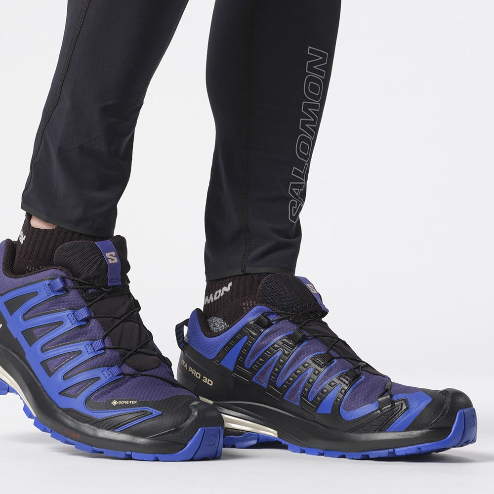 Topánky SALOMON XA Pro 3D V9 GTX Blue Print - Športová obuv - 7