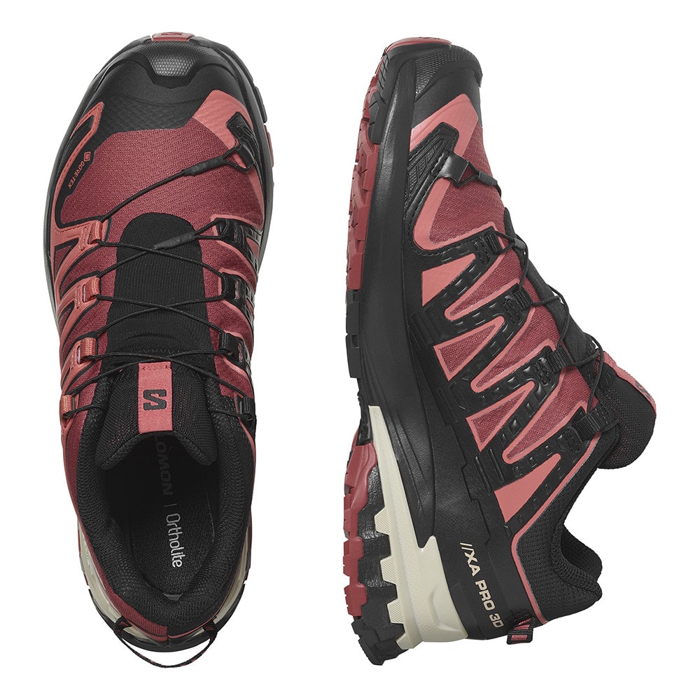Topánky SALOMON XA Pro 3D V9 GTX W Black/Faded Rose - Športová obuv - 4