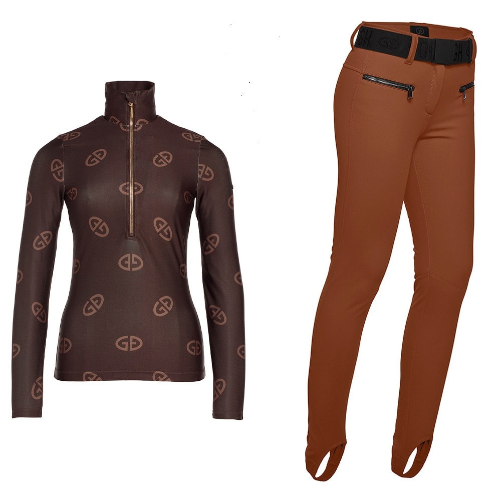 Komplet GOLDBERGH Robson Brown & Paris Mocha - SETY - Lyžiarske oblečenie - 1