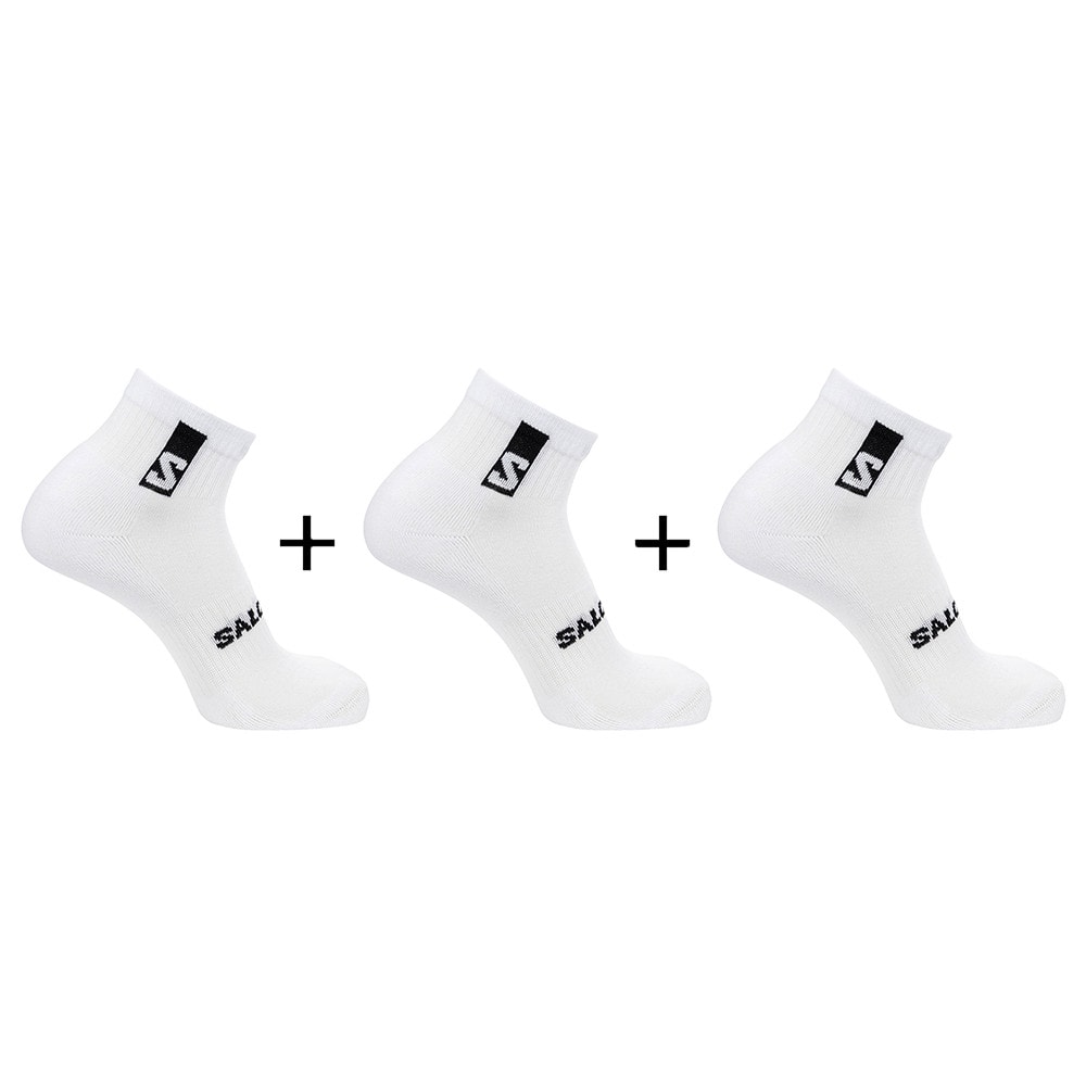 Ponožky SALOMON Everyday Ankle 3Pack White - 3 páry - Ponožky - stredné - 1