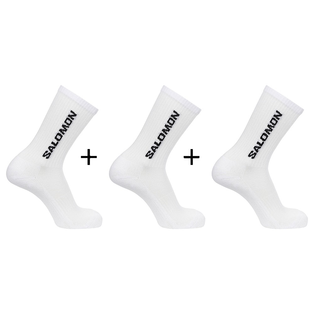 Ponožky SALOMON Everyday Crew 3Pack White - 3 páry - Ponožky - stredné - 1