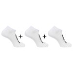 Ponožky SALOMON Everyday Low 3Pack White - 3 páry