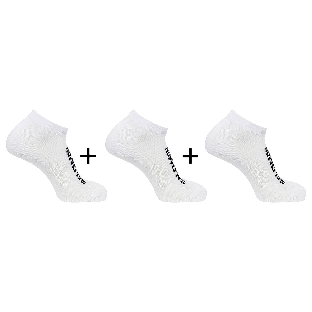 Ponožky SALOMON Everyday Low 3Pack White - 3 páry - Ponožky - nízke - 1
