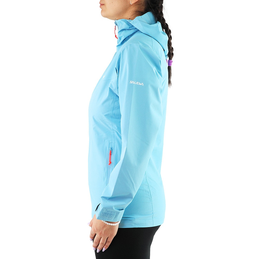 Bunda SALEWA Puez 2,5L PTX W Air Blue - Bundy & Overaly & Vesty - 3