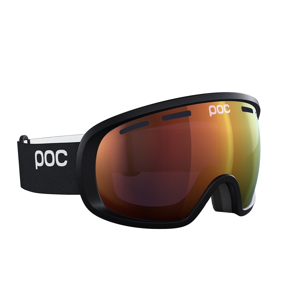 Lyžiarske okuliare POC Fovea Uranium Black/Partly Sunny Orange - Pánske okuliare - 4