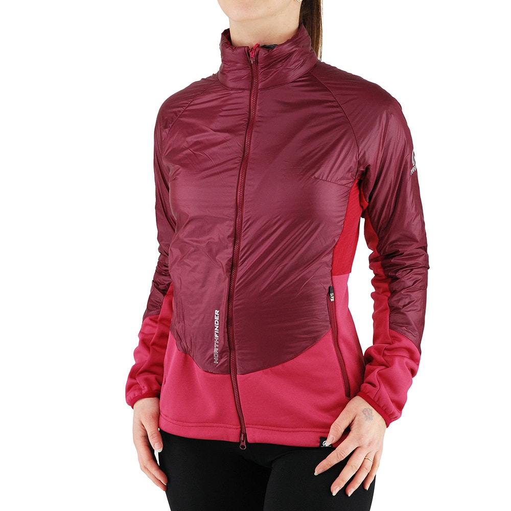 Skialpová bunda NORTHFINDER Hybrid Polartec Alpha Direct Oravska Red - Bundy na bežky a skialp - 1