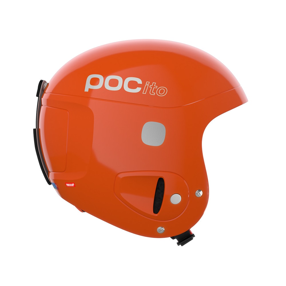 Lyžiarska prilba POC Pocito Skull Fluorescent Orange Adjustable - Detské prilby - 3