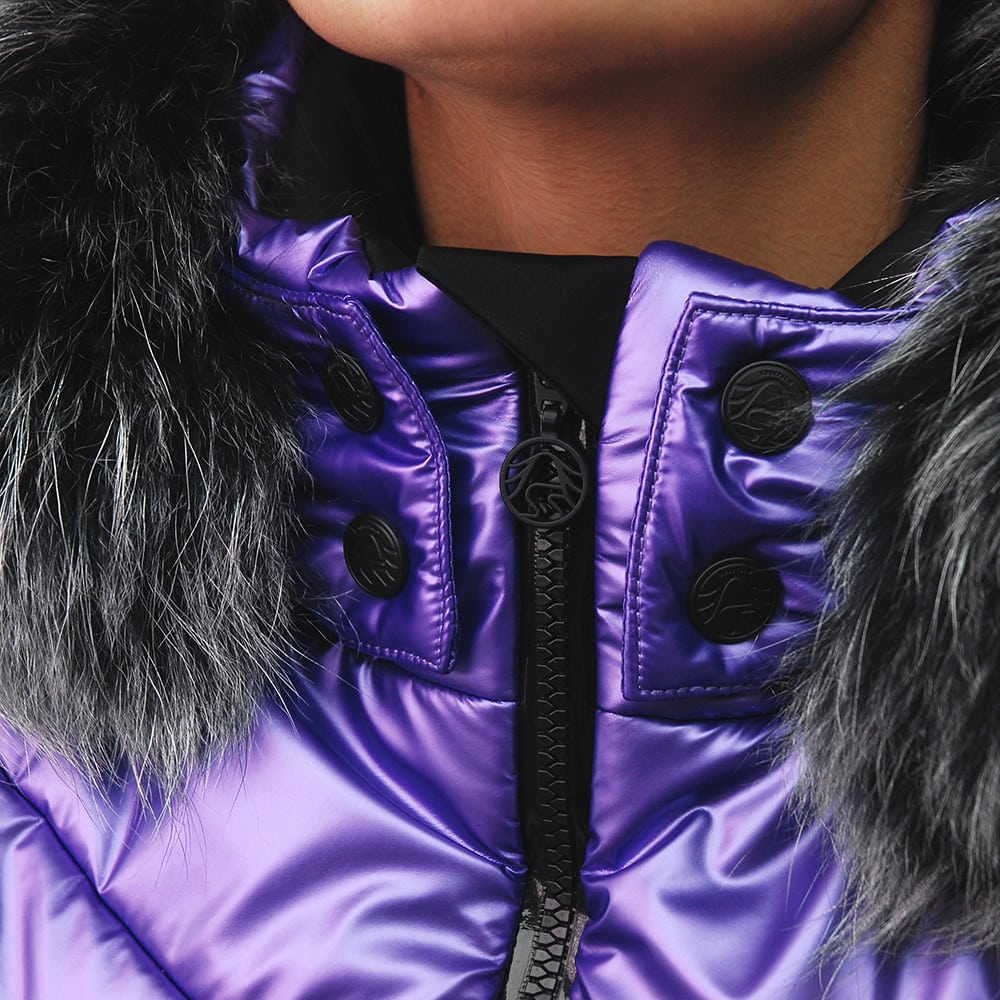 Bunda SPORTALM Yinga s pravou kožušinou na kapucni - Lyžiarske bundy - 6
