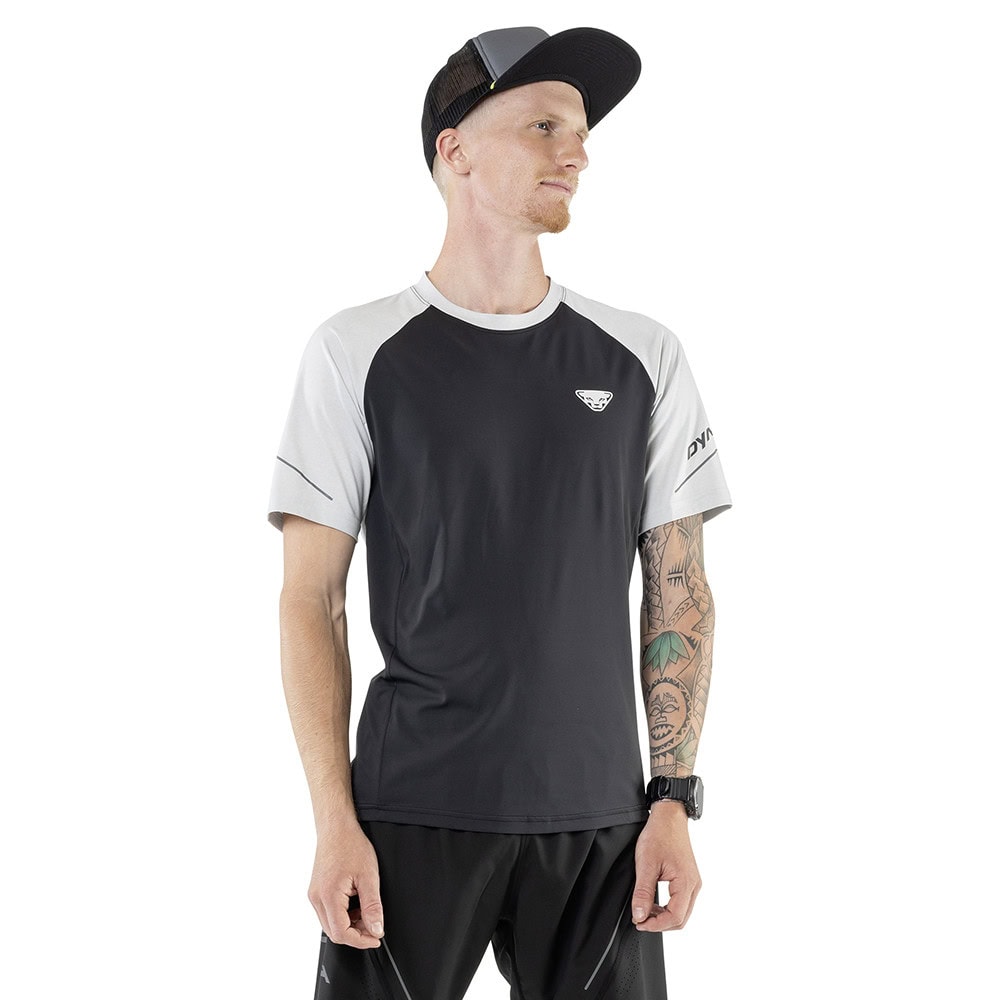 Tričko DYNAFIT Alpine Pro Short Sleeve Shirt M Nimbus Melange - DYNAFIT - 2