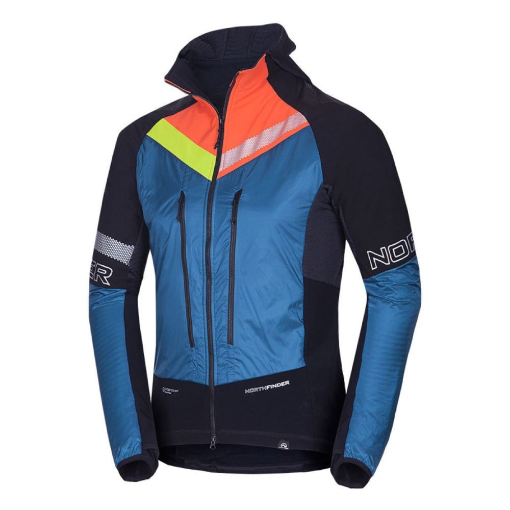 Skialpová bunda NORTHFINDER Solisko Polartec Alpha direct Blue/Black - Bundy na bežky a skialp - 4