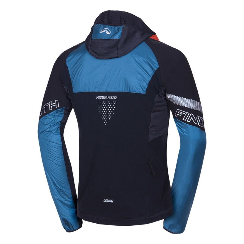 Skialpová bunda NORTHFINDER Solisko Polartec Alpha direct Blue/Black - Bundy na bežky a skialp - 5