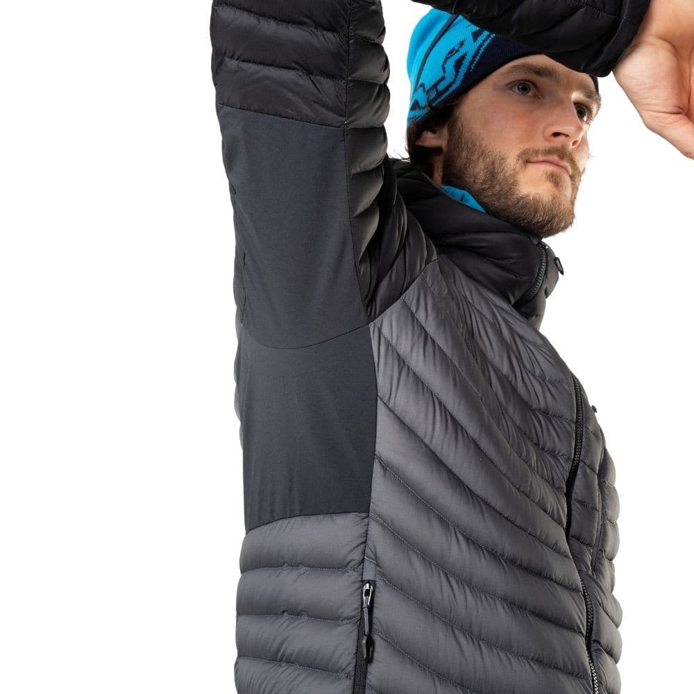 Bunda DYNAFIT Radical Down RDS Hooded M Black - Bundy na bežky a skialp - 3