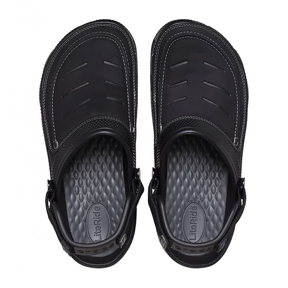 Obuv CROCS Yukon Vista II LR Clog M Black/Slate Grey - Šľapky a sandále - 5