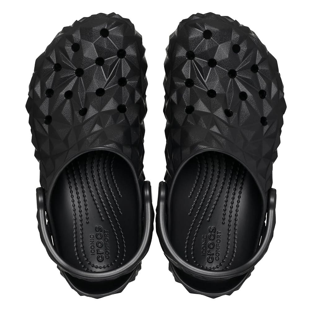 Obuv CROCS Classic Geometric Clog Black - Šľapky a sandále - 4