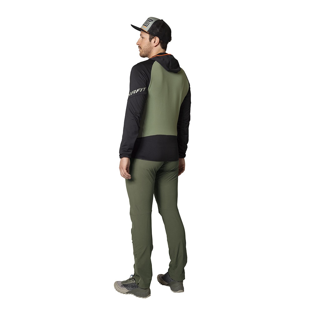 Mikina DYNAFIT Transalper Light Polartec Hooded Black - Technické mikiny - 3