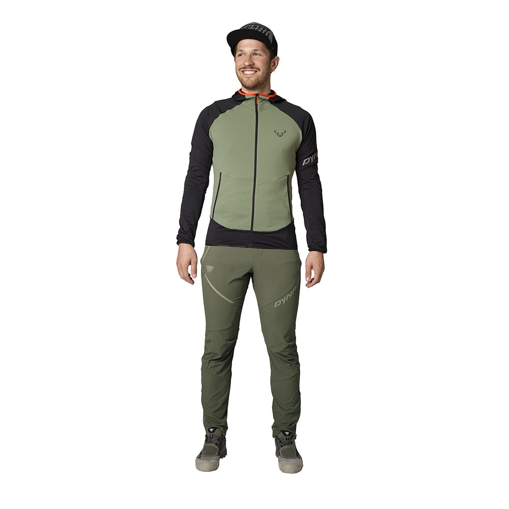 Mikina DYNAFIT Transalper Light Polartec Hooded Black - Technické mikiny - 2