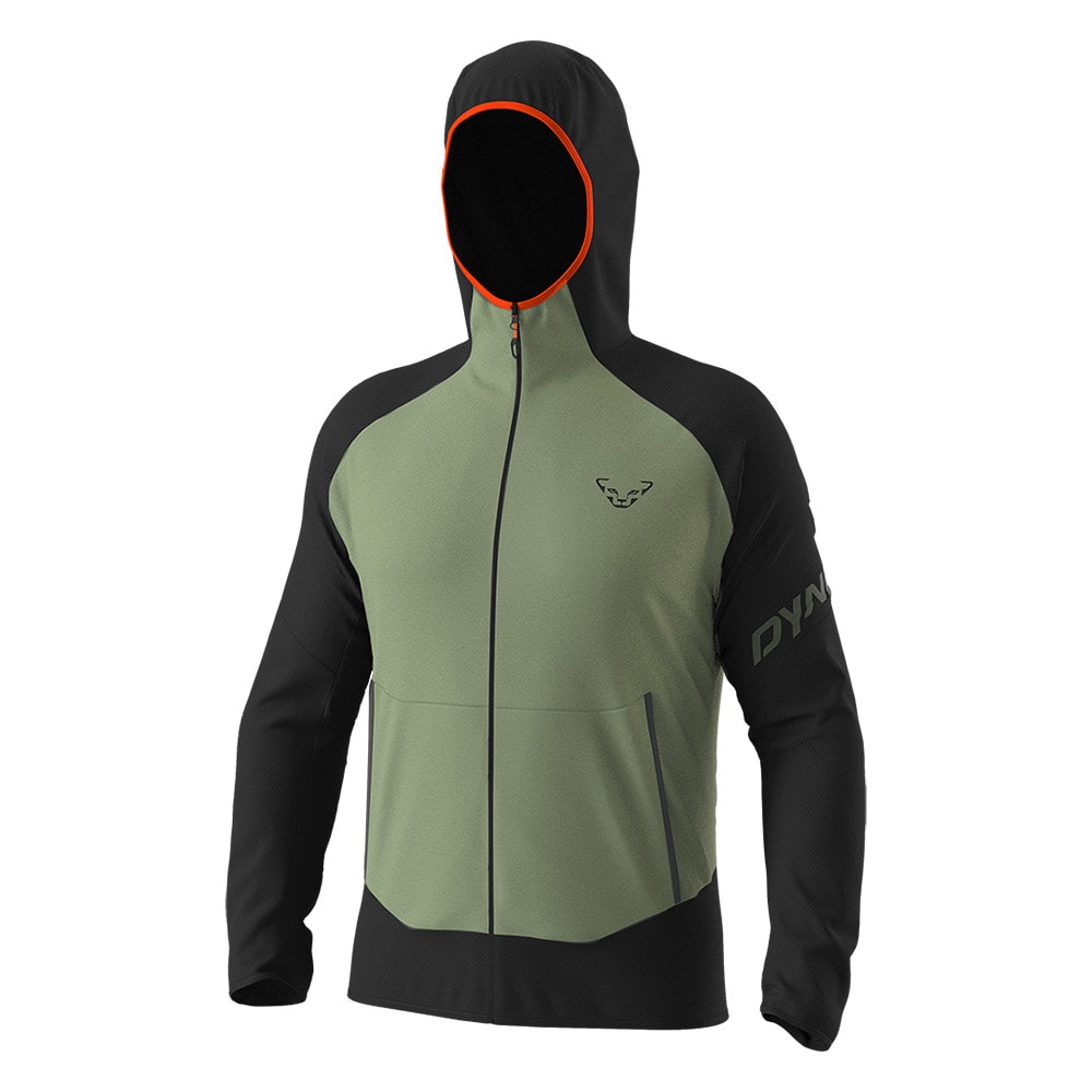 Mikina DYNAFIT Transalper Light Polartec Hooded Black - Technické mikiny - 1