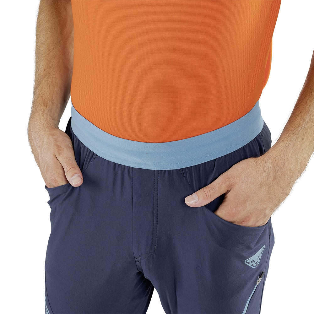Nohavice DYNAFIT Transalper Hybrid Blueberry - Turistické nohavice - 4
