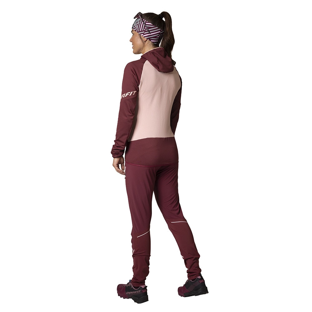 Nohavice DYNAFIT Transalper Hybrid Pant W Burgundy - Turistické nohavice - 3