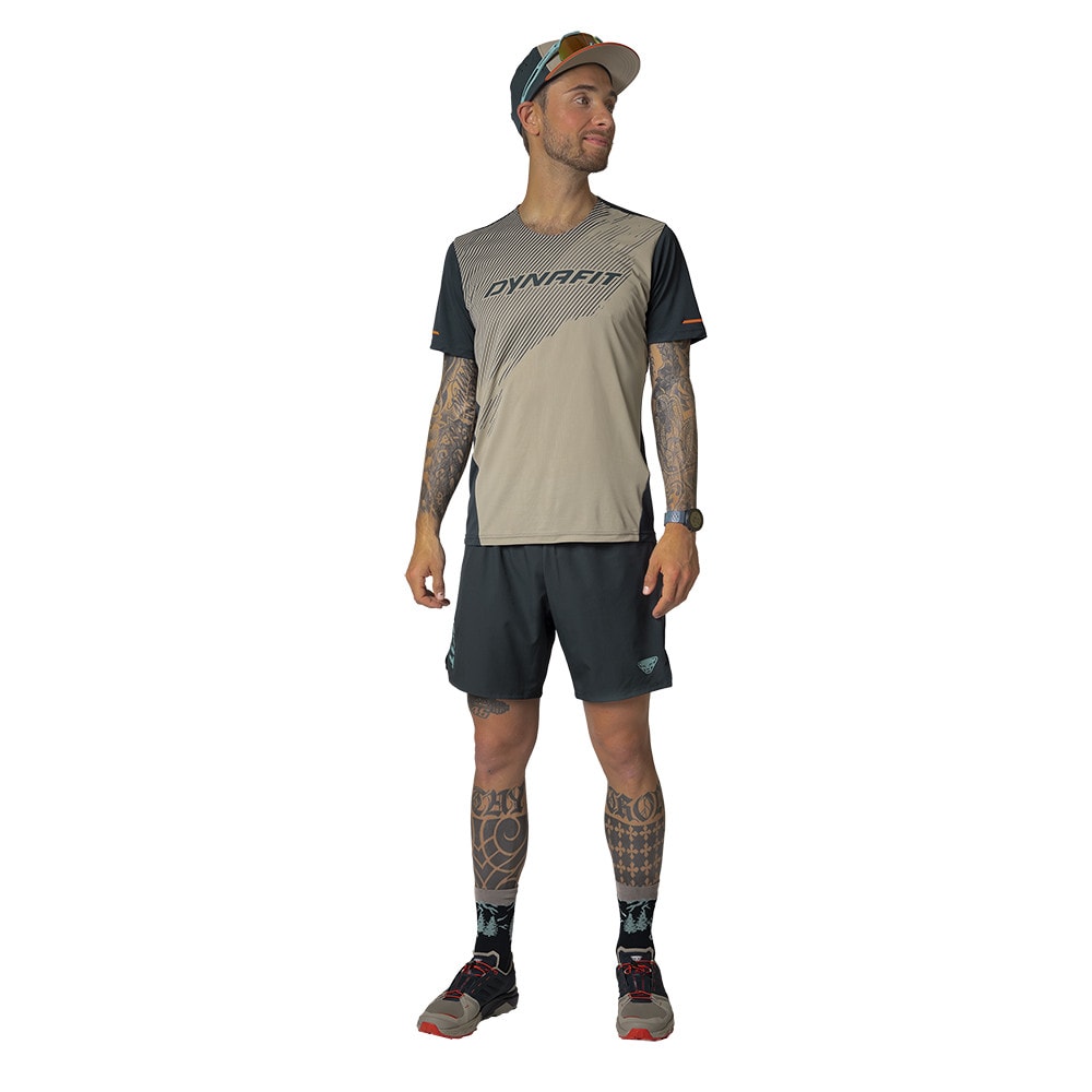 Tričko DYNAFIT Alpine Shirt M Rock Khaki - DYNAFIT - 2