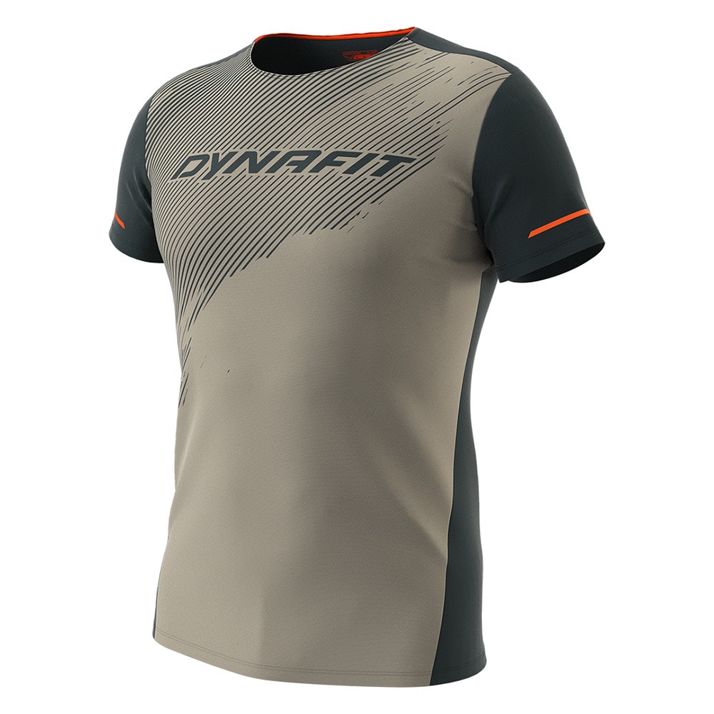 Tričko DYNAFIT Alpine Shirt M Rock Khaki - DYNAFIT - 1