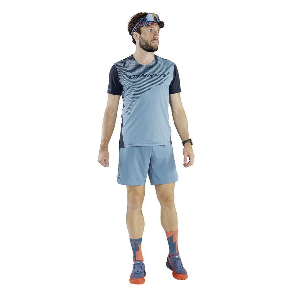 Tričko DYNAFIT Alpine Shirt M Storm Blue - DYNAFIT - 2