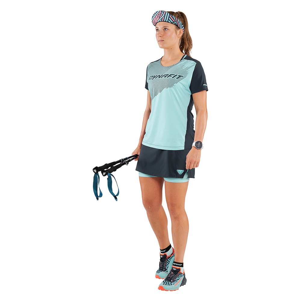 Tričko DYNAFIT Alpine Shirt W Marine Blue - Dámske oblečenie - 2