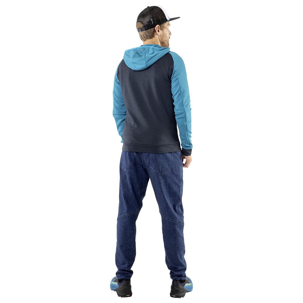 Mikina DYNAFIT 24/7 Polartec® Hoody M Reef Melange - Technické mikiny - 3