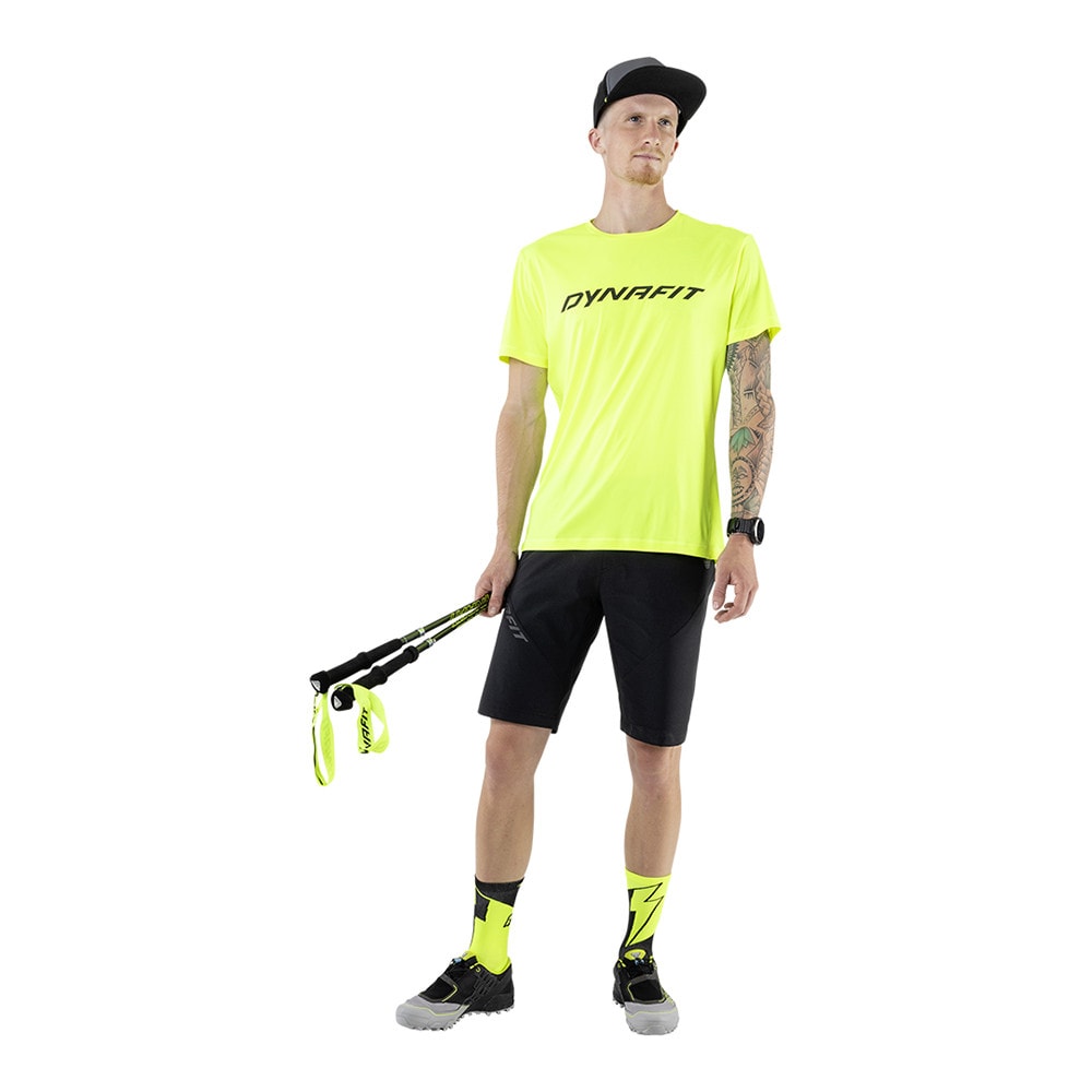 Ponožky DYNAFIT No Pain No Gain Neon Yellow - Ponožky - stredné - 4