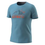 Tričko DYNAFIT Transalper Graphic M Storm Blue