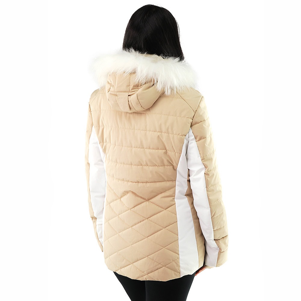 Bunda LUHTA Beta L8 White/Brown - Lyžiarske bundy - 2