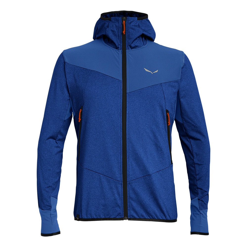 Mikina SALEWA Agner Hybrid Polarlite Durastretch M Electric Melange - Technické mikiny - 3
