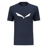 Tričko SALEWA Solidlogo Dry M Navy Blazer