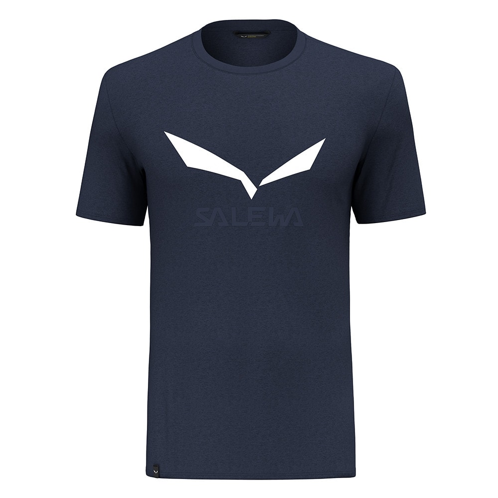 Tričko SALEWA Solidlogo Dry M Navy Blazer - OBLEČENIE - 1