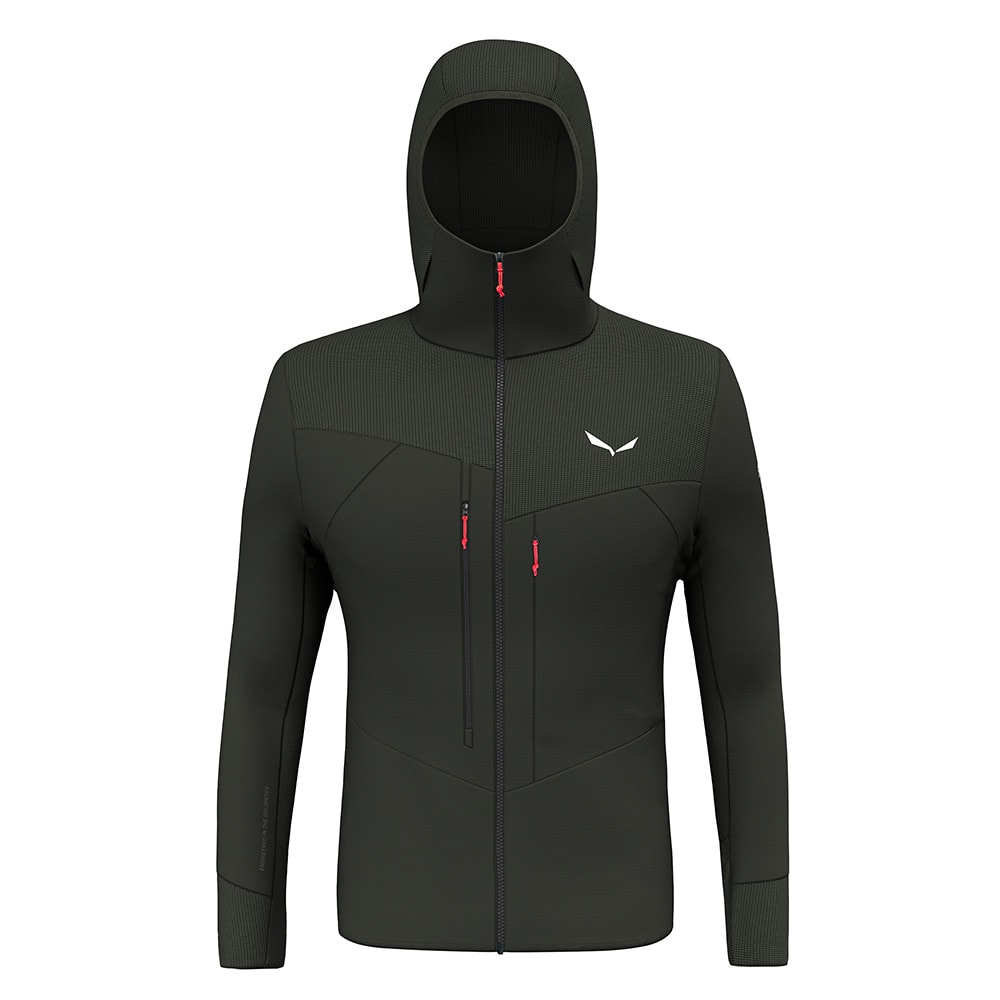Mikina SALEWA Agner Polarlite M Dark Olive - Technické mikiny - 4