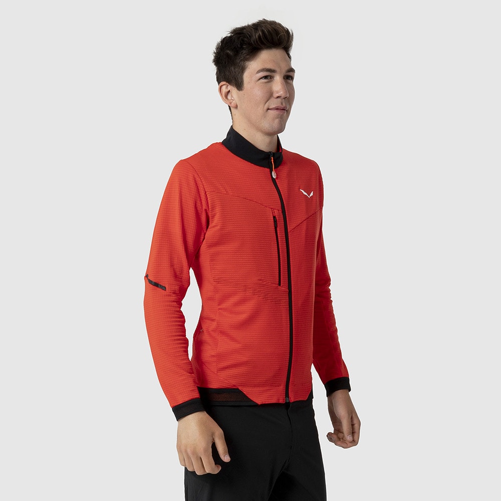 Mikina SALEWA Pedroc Polarlite 2 M Flame - Technické mikiny - 3