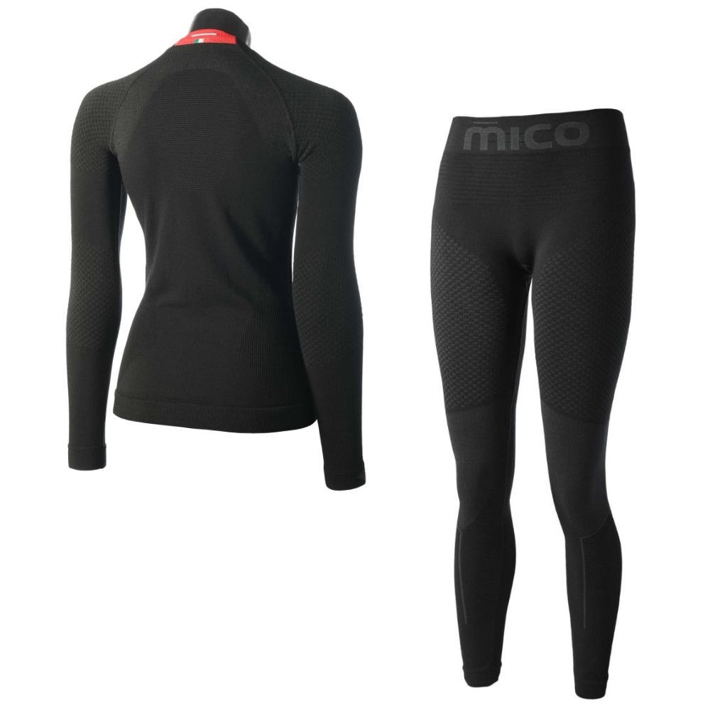Dámsky termo komplet MICO W Superthermo Primaloft Skintech Black - Športové termoprádlo - 2