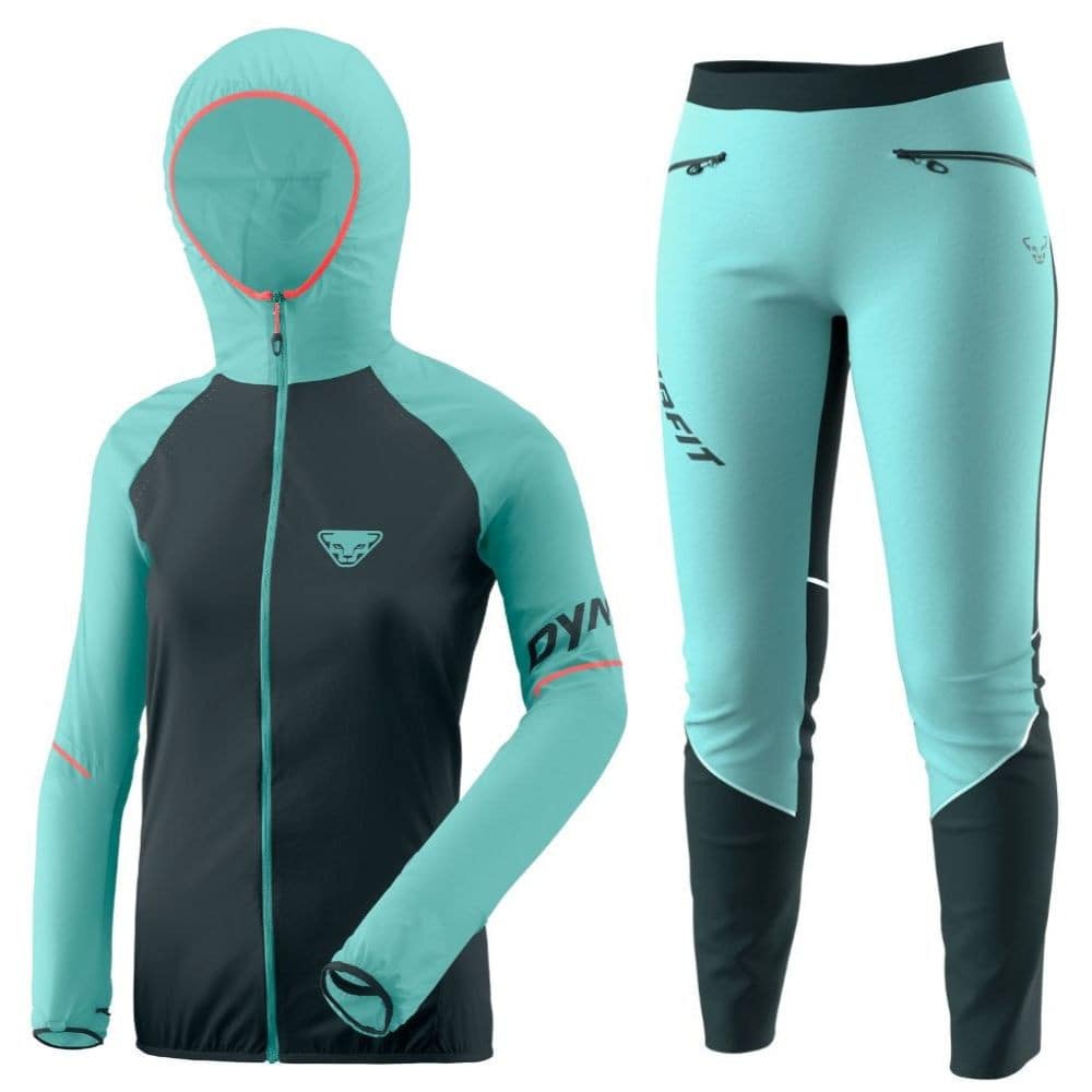 Komplet DYNAFIT Alpine Wind W Marine Blue & DYNAFIT Traverse DST W Marine Blue - SETY - Turistické oblečenie - 1