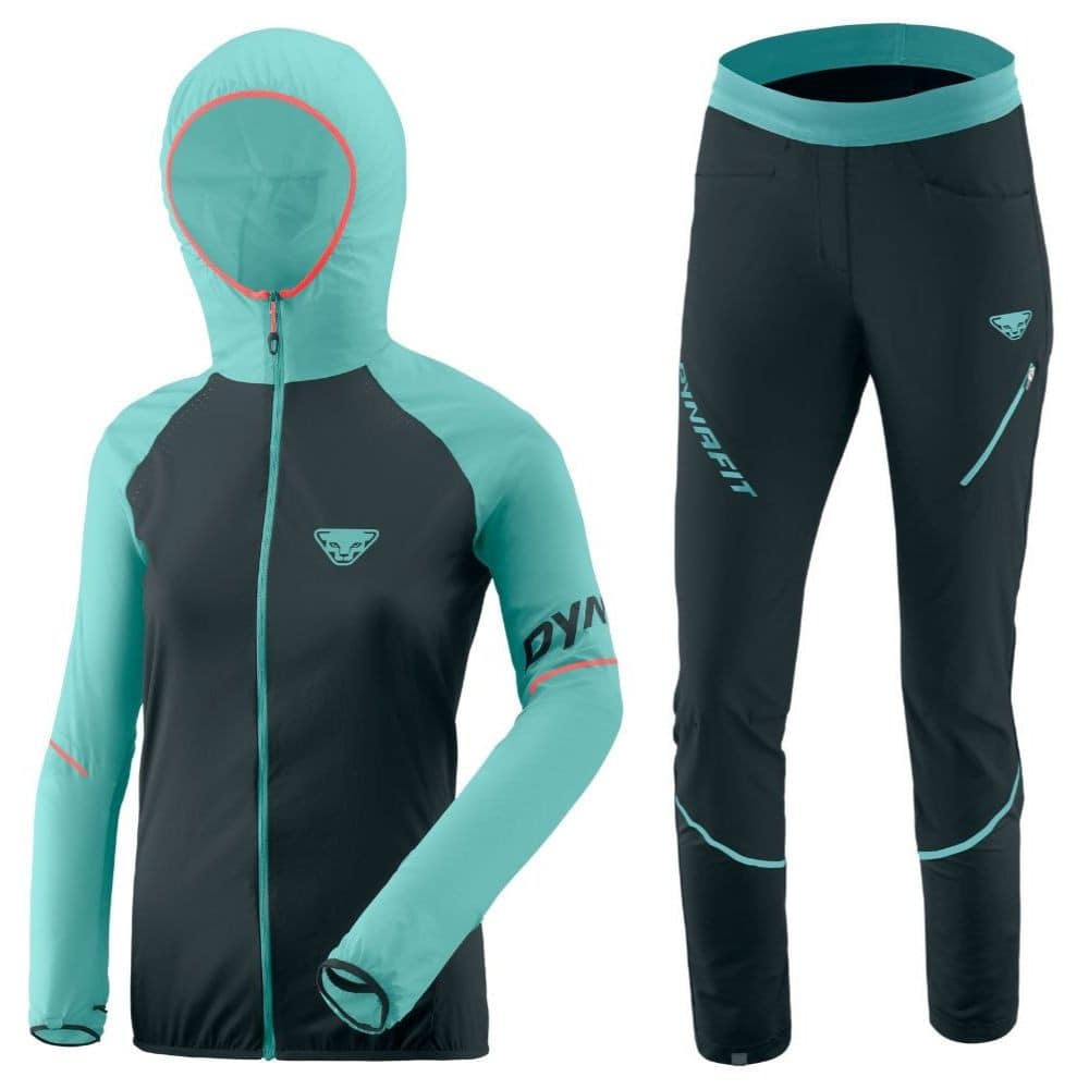 Komplet DYNAFIT Alpine Wind & DYNAFIT Transalper Hybrid Pant W Blueberry - SETY - Turistické oblečenie - 1