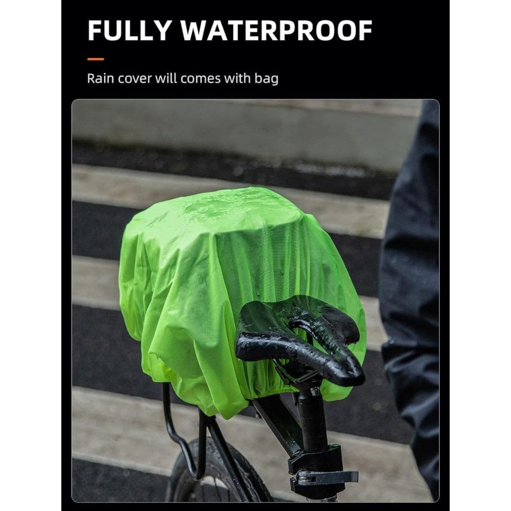 Taška na nosič ROCKBROS Hard Shell 9 L s pláštenkou proti dažďu - Cyklo tašky - 5